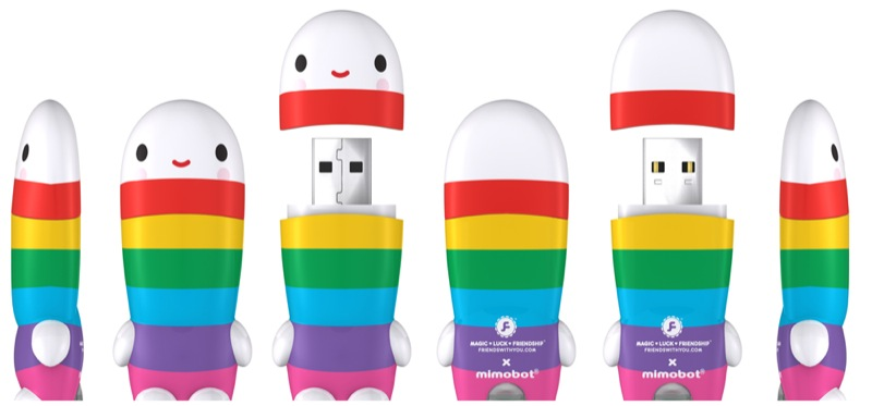 Illustration for article titled FriendsWithYou Mimobots Add Diabetes-Inducing Cuteness to Data